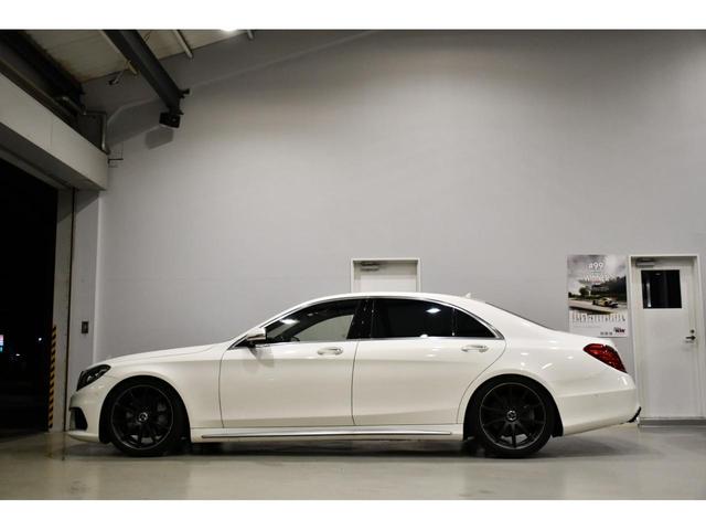 S550ロング S63エアロ ショーファーPKG ブラウンレ(19枚目)
