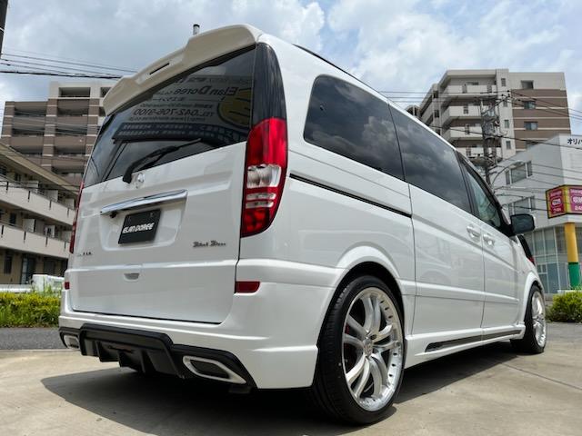 Ｖ３５０　トレンド　ＢｌａｃｋＢｉｓｏｎ－Ｍｏｄｅｌ　ローダウン　２０インチアルミホイール　ルーフレール　前後ドラレコ　禁煙車　ＢＲＡＢＵＳペダルセット　リアルカーボンパネル５点セット　ディーシェイプスポーツステアリング(43枚目)