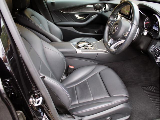 C200アバンギャルド AMGライン 右H C63スタイル キーレスゴー レーダーセーフティ 禁煙 黒アルティコレザーシート HDDナビ 地デジ バックカメラ FOCALスピーカー カールソン20インチアルミ 社外マフラー ローダウン(39枚目)