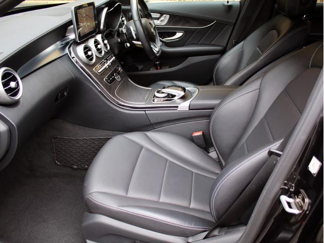 C200アバンギャルド AMGライン 右H C63スタイル キーレスゴー レーダーセーフティ 禁煙 黒アルティコレザーシート HDDナビ 地デジ バックカメラ FOCALスピーカー カールソン20インチアルミ 社外マフラー ローダウン(40枚目)