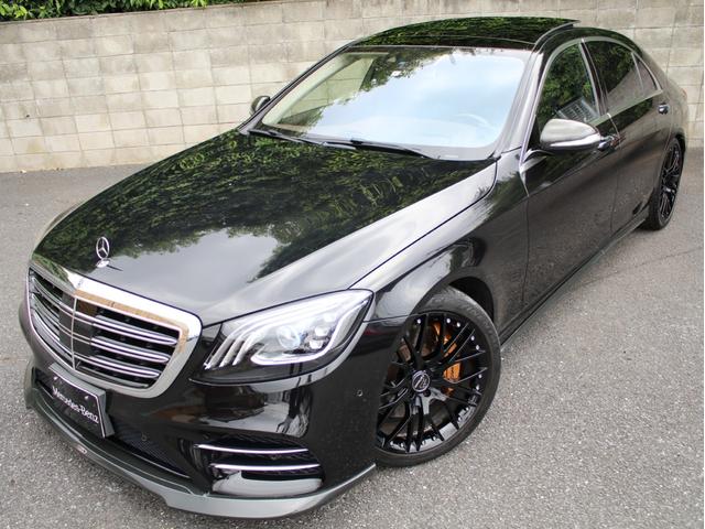 S560 4マチックロング AMGライン 後期型 ZEES可変式マフラー カールソン20インチAW 左H 正規D車 ロリンザーリップスポイラー ローダウン AMGマフラーエンド カーボンリヤディフューザー カーボンスポイラー HDDナビ 禁煙(15枚目)