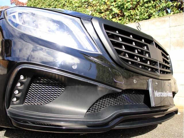S550ロング 左H WALDコンプリートスタイル WALD22インチアルミホイール レーダーセーフティ ローダウン 禁煙 キーレスゴー HDDナビ 地デジ バックカメラ Bluetooth パノラミックルーフ(2枚目)