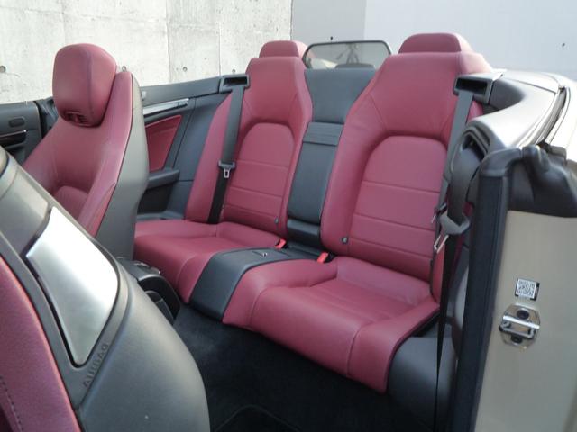 Ｅクラス Ｅ２５０カブリオレ　レッドレザーシート　純正ナビ・ＴＶ　キーレスゴー　レーダーセーフティＰＫＧ　３６０°カメラ　シートヒーター　ＥＴＣ（17枚目）