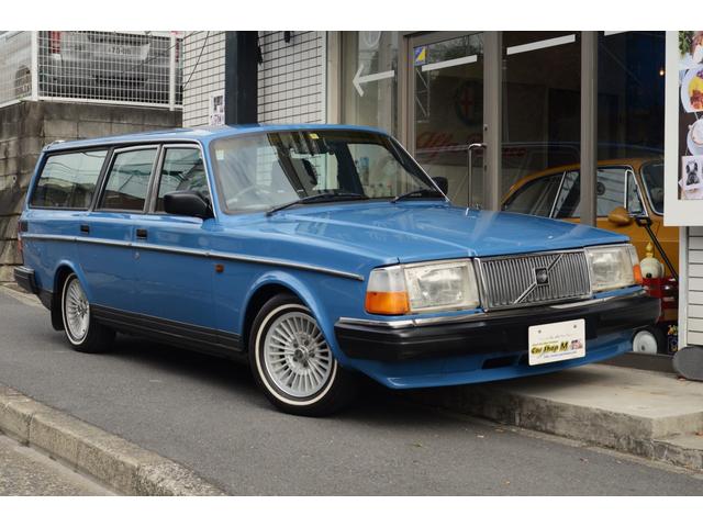 ２４０ワゴン ２４０ＧＬワゴン　■モナコブルー■ローダウン■ホワイトリボンタイヤ■純正コロナホイール■メッキエクステリア■サイドガラスサッシ枠メッキ加工■９２年後期型■ＡＢＳ＆エアバック■当店メンテナンス■（10枚目）