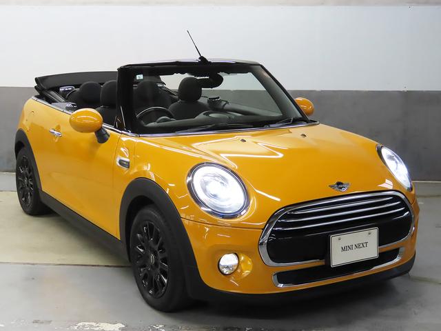 ＭＩＮＩ クーパー　コンバーチブル　禁煙車　ＨＤＤナビ　バックカメラ　障害物センサー　スマートキー　ＥＴＣ　ＬＥＤヘッドライト　ＭＴモード付ＡＴ　認定中古車（2枚目）