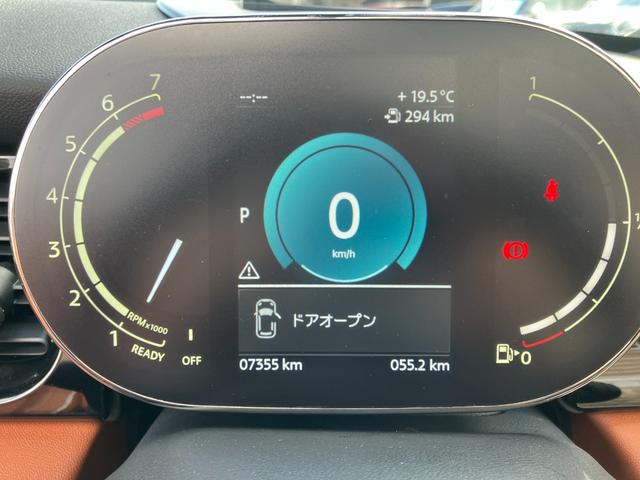 ＭＩＮＩ クーパーＳ　コンバーチブル　クラシック・トリム　禁煙車　モルトブラウンレザー　シートヒーター　衝突軽減ブレーキ　前車接近警告　アップルカープレイ　バックカメラ　スマートキー　ドライブモード　ＬＥＤヘッドライト　ＭＴモード付ＡＴ（9枚目）