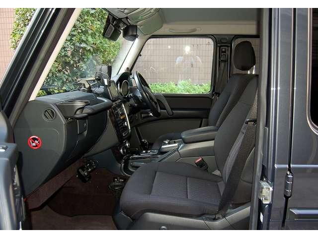 Ｇクラス Ｇ３５０　ブルーテック　ロング　ディーゼルターボ　４ＷＤ　ＢＲＡＢＵＳカスタム　２２ＡＷ　サイドマフラー　ファブリックシート　禁煙車（16枚目）