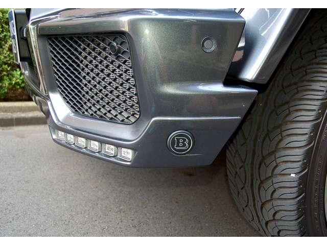 Ｇクラス Ｇ３５０　ブルーテック　ロング　ディーゼルターボ　４ＷＤ　ＢＲＡＢＵＳカスタム　２２ＡＷ　サイドマフラー　ファブリックシート　禁煙車（33枚目）