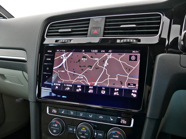 ゴルフ ＴＳＩハイライン　マイスター　７．５最終型　ベージュレザー内装　Ｄｙｎａｕｄｉｏプレミアムサウンド　液晶メーター　ドラレコ　Ｃａｒｐｌａｙ対応純正ナビ　地デジ　ＣＤ／ＤＶＤ　ＥＴＣ２．０　エンブレム内蔵バックカメラＣＰＯ認定中古車（8枚目）