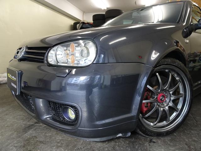 ゴルフ R32 記録簿 禁煙車 限定200台 4モーション 6速MT RAYS18インチアルミホイール einsatzマフラー 純正アルミ有 オールペイント(5枚目)