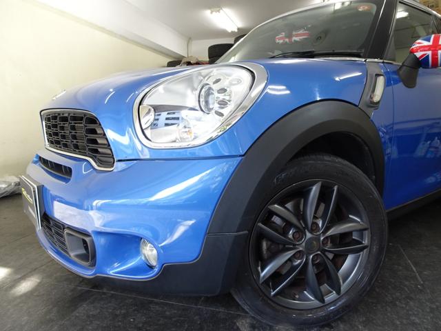 MINI クーパーS クロスオーバー 記録簿 禁煙車 スペアキー 純正アルミホイール HID ブラックモケットシート パドルシフト(6枚目)