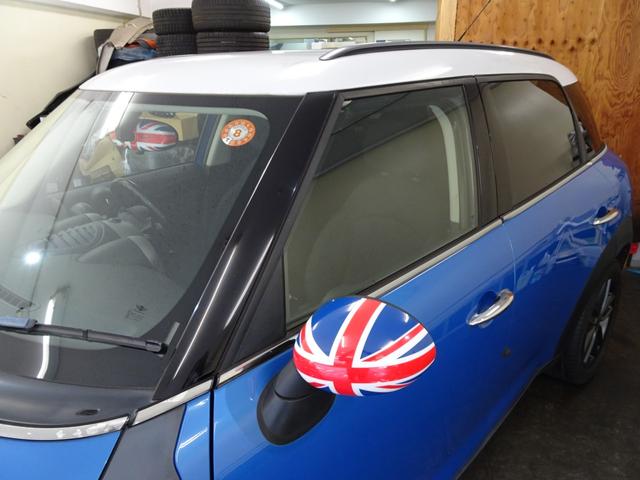 MINI クーパーS クロスオーバー 記録簿 禁煙車 スペアキー 純正アルミホイール HID ブラックモケットシート パドルシフト(7枚目)