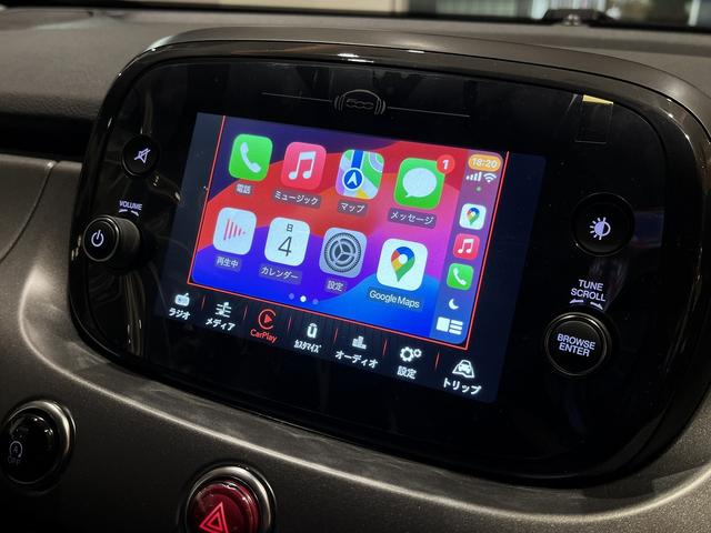 ５００Ｘ スポーツ　アダプティブクルーズコントロール　衝突軽減ブレーキ　レーンキープアシスト　バックカメラ　Ｃａｒｐｌａｙ　Ｂｌｕｅｔｏｏｔｈ　シートヒーｄター　ＬＥＤヘッドライト　純正１９インチアルミ　当店デモカー（10枚目）