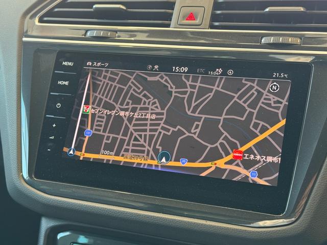ティグアン Ｒ　ＡＣＣ　本革シート　純正ナビ　全周囲カメラ　ＥＴＣ　Ｃａｒｐｌａｙ　シートヒーター　リアパークセンサー　デジタルメータークラスター　ＬＥＤヘッドライト　純正２１インチナビ（7枚目）