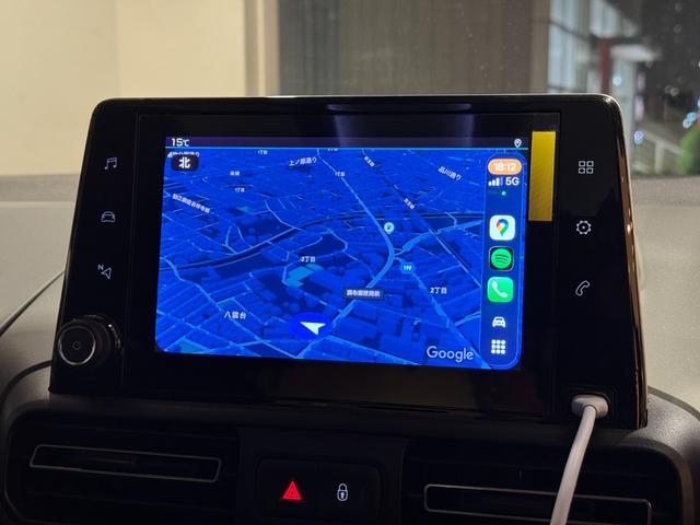 ベルランゴ シャイン ブルーHDi ACC ガラスルーフ サイド・バックカメラ Carplay 前後ドラレコ Bluetooth ETC 純正16インチアルミ(11枚目)