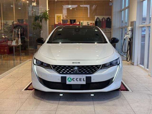 508 GTライン ACC レーンキープアシスト 衝突軽減ブレーキ 本革シート 純正ナビ Bカメラ ドラレコ サンルーフ Carplay フルセグ ETC 前後センサー LEDヘッドライト 純正アルミ(3枚目)
