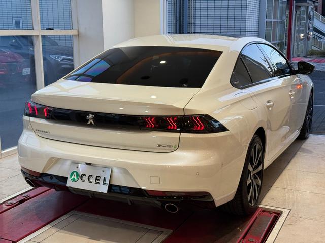 508 GTライン ACC レーンキープアシスト 衝突軽減ブレーキ 本革シート 純正ナビ Bカメラ ドラレコ サンルーフ Carplay フルセグ ETC 前後センサー LEDヘッドライト 純正アルミ(5枚目)