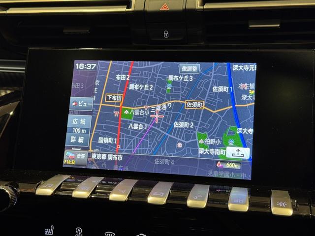 508 GTライン ACC レーンキープアシスト 衝突軽減ブレーキ 本革シート 純正ナビ Bカメラ ドラレコ サンルーフ Carplay フルセグ ETC 前後センサー LEDヘッドライト 純正アルミ(10枚目)