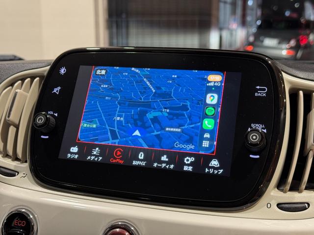 500 ツインエア ラウンジ ガラスルーフ Carplay Bluetooth リアパークセンサー キセノンヘッドライト 純正15インチアルミ(8枚目)