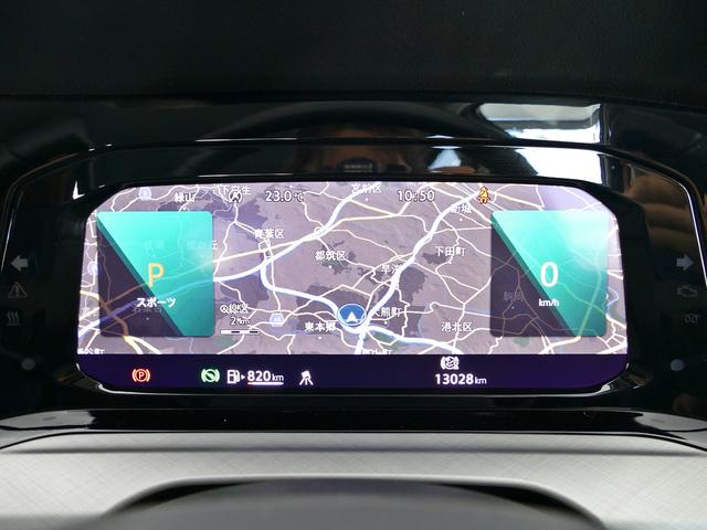 ゴルフ TDIアクティブアドバンス プラチナムエディション 当社デモカー使用車両 純正ナビ バックカメラ 障害物センサー デジタルメーター IQ.LEDヘッドライト ACC トラベルアシスト クリーンディーゼル 禁煙使用 ワンオーナー 新車保証継承(3枚目)