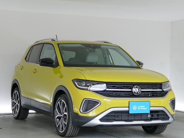 Ｔ－クロス ＴＳＩ　スタイル　当社試乗車　マイナー後モデル　新色グレープイエロー　セーフティー　デザインＰＫＧ　プレミアムサウンド　ＩＱ．ＬＥＤヘッドライト　ＡＣＣ　トラベルアシスト　後方死角検知機能　駐車支援システム　禁煙使用（5枚目）