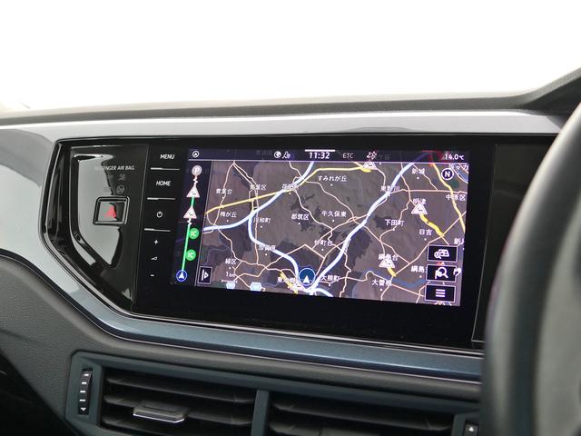 ポロ ＴＳＩスタイル　純正ナビ、アダプティブクルーズコントロール、ＩＱＬＥＤヘッドライト、液晶メータークラスター、前後パーキングセンサー、前後ドライブレコーダー、ブラインドスポット、レーンキープアシスト（4枚目）