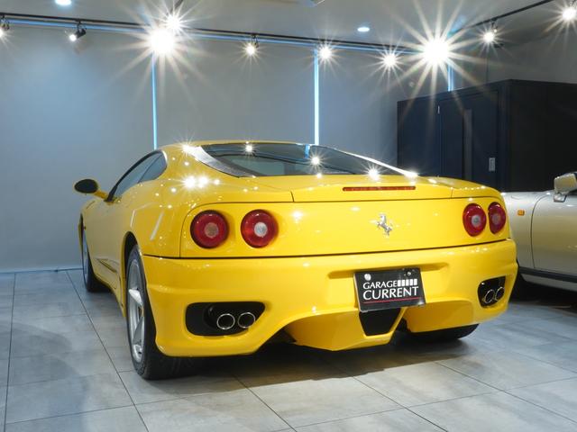 ３６０ モデナ　ディーラー車　左ハンドル　６速ＭＴ　タイミングベルト、ウォーターポンプ、サーモスタット、テンショナー、プーリー交換済　ミッションマウント交換済　フェラーリバッグ　過去販売車輌（4枚目）