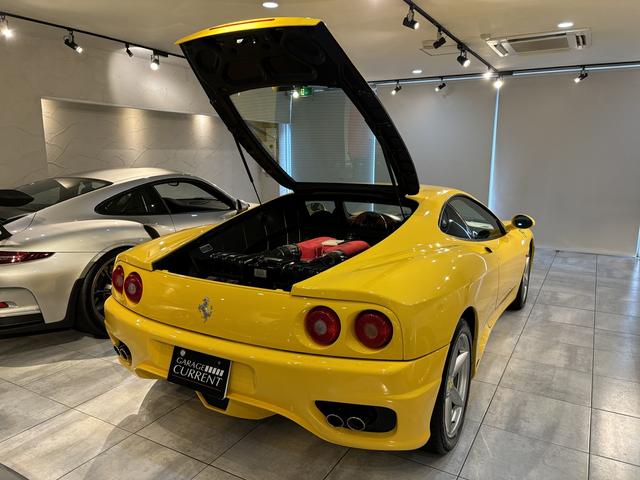 ３６０ モデナ　ディーラー車　左ハンドル　６速ＭＴ　タイミングベルト、ウォーターポンプ、サーモスタット、テンショナー、プーリー交換済　ミッションマウント交換済　フェラーリバッグ　過去販売車輌（45枚目）