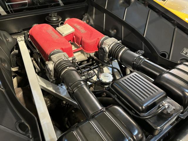３６０ モデナ　ディーラー車　左ハンドル　６速ＭＴ　タイミングベルト、ウォーターポンプ、サーモスタット、テンショナー、プーリー交換済　ミッションマウント交換済　フェラーリバッグ　過去販売車輌（48枚目）