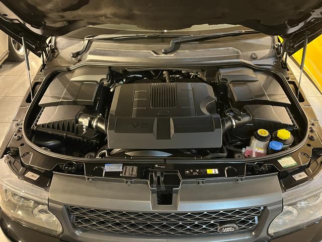 レンジローバースポーツ ５．０　Ｖ８　ユーザー様買取車輌　後期型　Ｖ８ＮＡ　５．０Ｌエンジン　安心のサンルーフレス　車検Ｒ９年１月２６日まで　記録簿８枚残ってます！（10枚目）