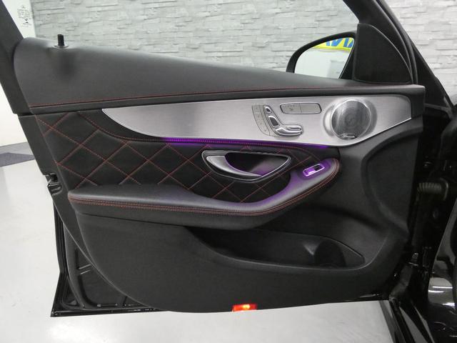 Ｃクラス Ｃ６３　Ｓ　エディション１　特別限定車　右Ｈ　ＲＳＰ　黒革　ＨＤＤナビ　ＴＶ　Ｂカメ　Ｐシート　ヒーター　Ｂｕｒｍｅｓｔｅｒ　エアバランス　Ｐトランク　ＨＵＤ　キーレスゴー　ＬＥＤヘッドライト　赤キャリパー　専用ＡＭＧ１９ＡＷ（33枚目）
