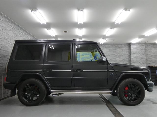 Gクラス G63 V8ツインターボ 正規D車 designo外装色 エクスクルーシブインテリアPKG SR designo黒革 シートヒーター&ベンチレーター ナビ harman/kardon 純正S&Bカメラ PTS ディストロ&BSA 赤キャリパー 専用20AW(8枚目)
