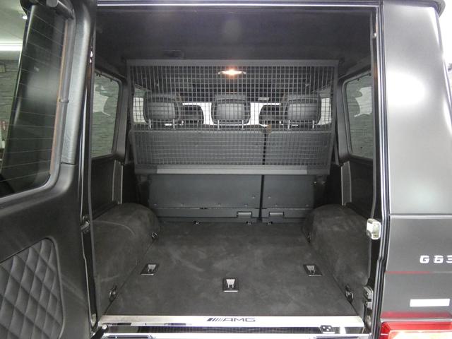 Gクラス G63 V8ツインターボ 正規D車 designo外装色 エクスクルーシブインテリアPKG SR designo黒革 シートヒーター&ベンチレーター ナビ harman/kardon 純正S&Bカメラ PTS ディストロ&BSA 赤キャリパー 専用20AW(11枚目)