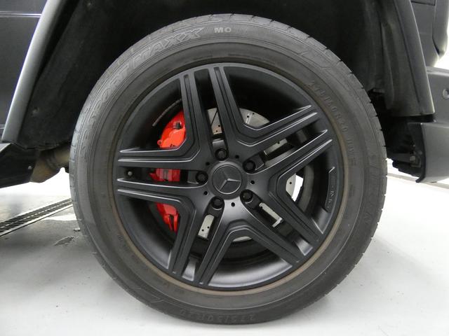 Gクラス G63 V8ツインターボ 正規D車 designo外装色 エクスクルーシブインテリアPKG SR designo黒革 シートヒーター&ベンチレーター ナビ harman/kardon 純正S&Bカメラ PTS ディストロ&BSA 赤キャリパー 専用20AW(48枚目)