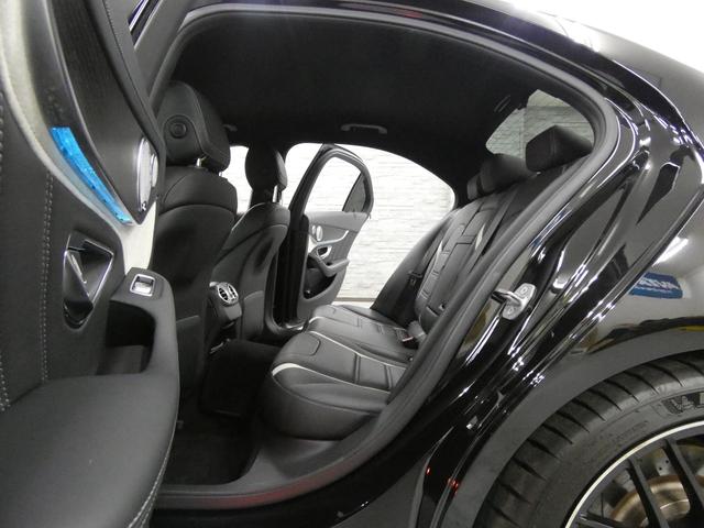 Cクラス C63 S V8ツインターボ 右H正規D車 EXC-PKG 黒革 シートヒーター 純正HDDナビ地デジ Burmesterサウンド Bカメラ&PTS レーダーセーフティPKG パナメリカーナグリル 赤キャリパー 専用19インチAW 禁煙車(33枚目)