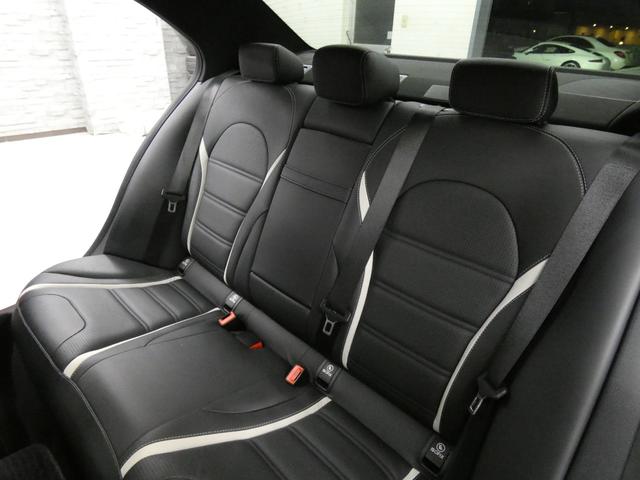 Cクラス C63 S V8ツインターボ 右H正規D車 EXC-PKG 黒革 シートヒーター 純正HDDナビ地デジ Burmesterサウンド Bカメラ&PTS レーダーセーフティPKG パナメリカーナグリル 赤キャリパー 専用19インチAW 禁煙車(34枚目)