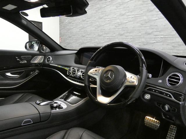 Ｓクラス Ｓ５６０ｅロング　ＡＭＧライン　後期最終　ショーファーＰＫＧ　ファーストクラスＰＫＧ　パノラミックＲ　黒革　全席シートヒーター＆ベンチレーター　４人乗り　純正ナビ地デジ　Ｂｕｒｍｅｓｔｅｒ＆リアエンターテイメント　全周カメラ＆ＰＴＳ　ＨＵＤ＆ＲＳＰ　純正１９ＡＷ（3枚目）