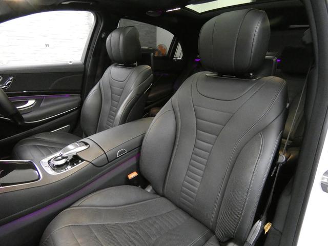 Ｓクラス Ｓ５６０ｅロング　ＡＭＧライン　後期最終　ショーファーＰＫＧ　ファーストクラスＰＫＧ　パノラミックＲ　黒革　全席シートヒーター＆ベンチレーター　４人乗り　純正ナビ地デジ　Ｂｕｒｍｅｓｔｅｒ＆リアエンターテイメント　全周カメラ＆ＰＴＳ　ＨＵＤ＆ＲＳＰ　純正１９ＡＷ（13枚目）