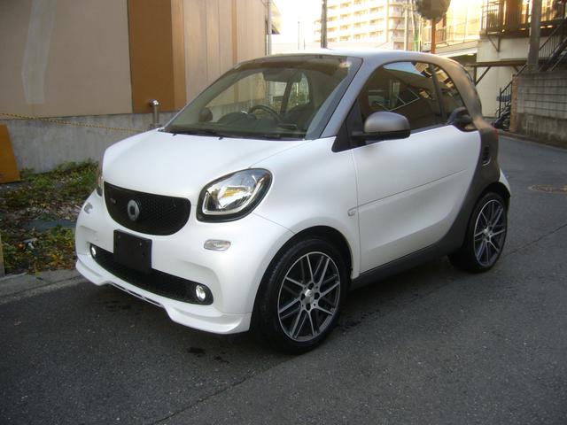 スマートフォーツークーペ BRABUS エクスクルーシブ フルセグTVナビ ETC ドライブレコーダー 本革シート シートヒーター(2枚目)