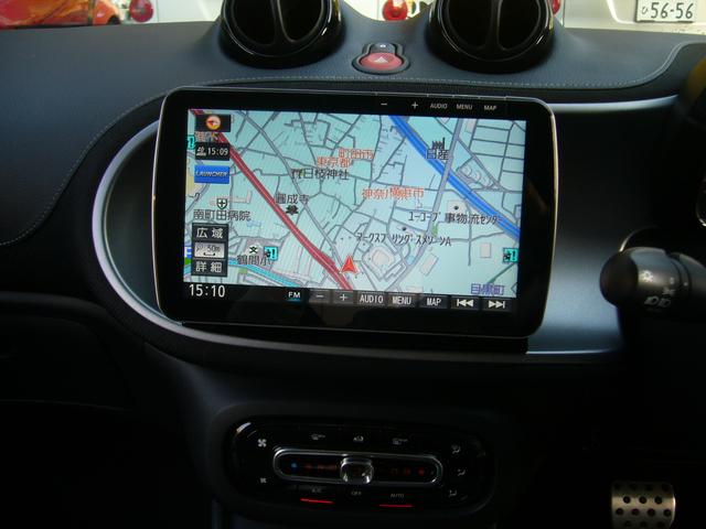 スマートフォーツークーペ BRABUS エクスクルーシブ フルセグTVナビ ETC ドライブレコーダー 本革シート シートヒーター(12枚目)