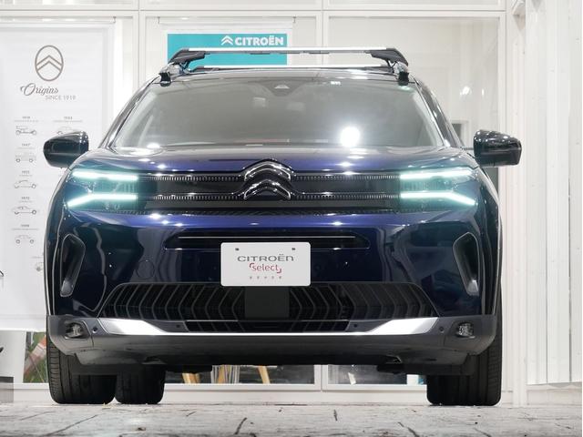 C5エアクロス シャイン ブルーHDi ドラレコ前後 ETC 自動軽減ブレーキ LEDヘッドライト 電動テールゲート ACC BSM グリップコントロール (ブルーエクリプス) 純正キャリアバー 弊社管理車両(51枚目)