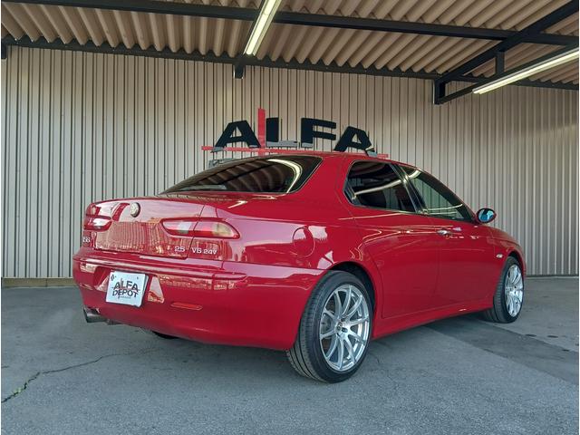 アルファ156 2.5 V6 24V 外装全塗装仕上げ済み 6速MT シングル触媒フェイズ1モデル REGOエキゾースト KONIショック交換済み(8枚目)