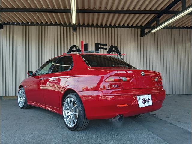 アルファ156 2.5 V6 24V 外装全塗装仕上げ済み 6速MT シングル触媒フェイズ1モデル REGOエキゾースト KONIショック交換済み(9枚目)