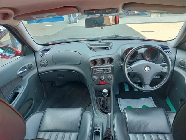アルファ156 2.5 V6 24V 外装全塗装仕上げ済み 6速MT シングル触媒フェイズ1モデル REGOエキゾースト KONIショック交換済み(10枚目)