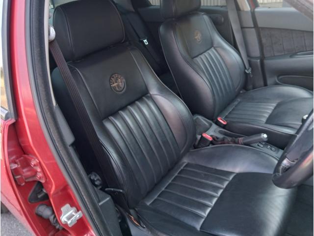アルファ156 2.5 V6 24V 外装全塗装仕上げ済み 6速MT シングル触媒フェイズ1モデル REGOエキゾースト KONIショック交換済み(12枚目)