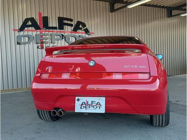 アルファGTV 3.0 V6 24V ASSOエキゾーストマニホールド、キダスペシャルフロントパイプ、RAGAZZONストレートリアマフラー、フロントスポイラー、GTA純正17インチアルミ(3枚目)