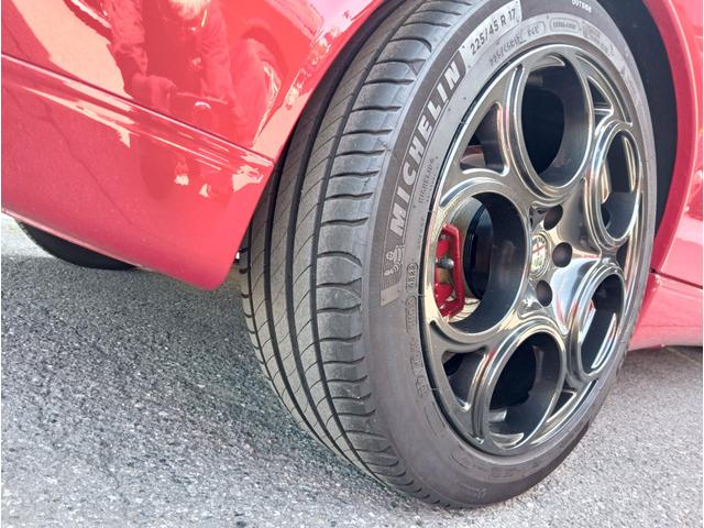 アルファGTV 3.0 V6 24V ASSOエキゾーストマニホールド、キダスペシャルフロントパイプ、RAGAZZONストレートリアマフラー、フロントスポイラー、GTA純正17インチアルミ(22枚目)