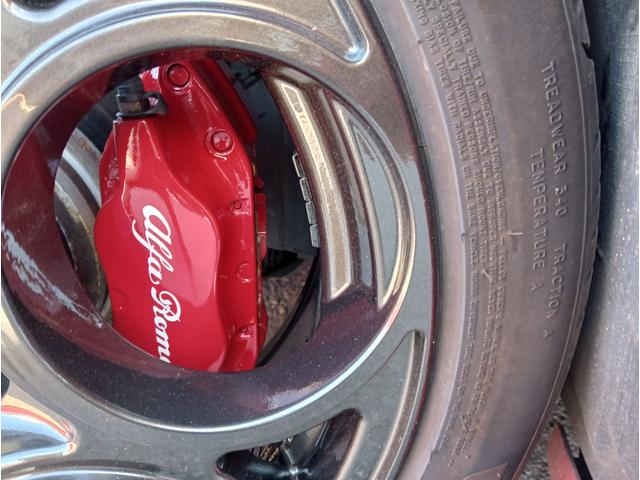 アルファGTV 3.0 V6 24V ASSOエキゾーストマニホールド、キダスペシャルフロントパイプ、RAGAZZONストレートリアマフラー、フロントスポイラー、GTA純正17インチアルミ(24枚目)