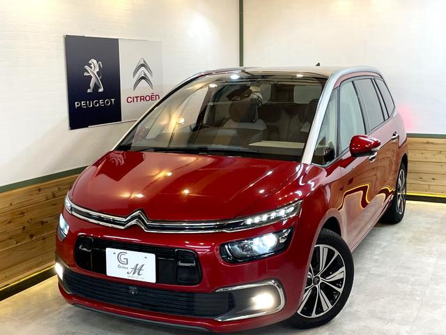 グランドC4 スペースツアラー シャイン ブルーHDi 直列4気筒ディーゼルターボエンジン レザーシート&オットマン 6速AT 3列7人乗りパノラマルーフ 純正フルセグTVナビ AppleCarPlay Bluetooth 全周囲カメラ 純正17インチAW(53枚目)
