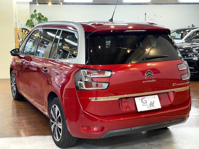 グランドC4 スペースツアラー シャイン ブルーHDi 直列4気筒ディーゼルターボエンジン レザーシート&オットマン 6速AT 3列7人乗りパノラマルーフ 純正フルセグTVナビ AppleCarPlay Bluetooth 全周囲カメラ 純正17インチAW(59枚目)